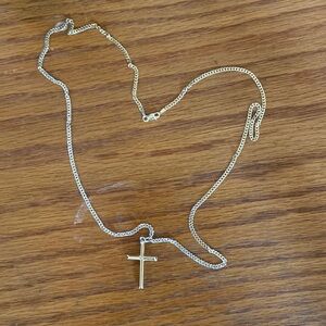 Gold Cross Chain